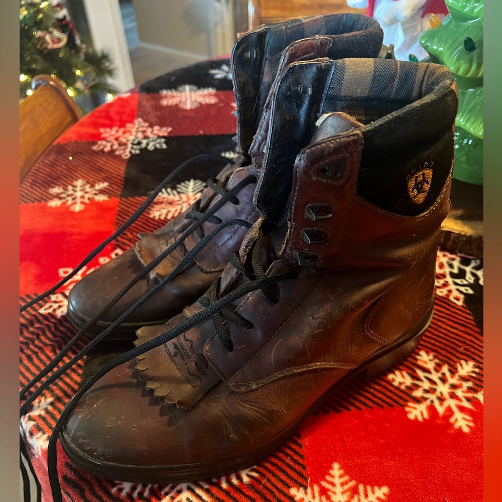 Ariat Dark Brown Leather Boots